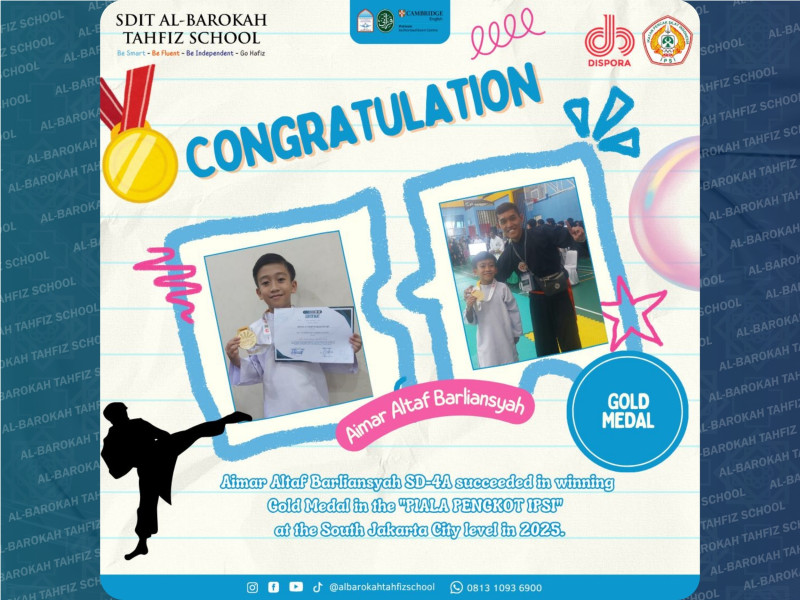 Gold Medal “PIALA PENGKOT IPSI”